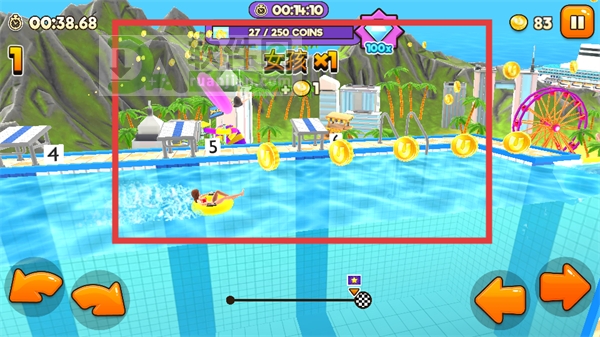 金币收集解锁界面