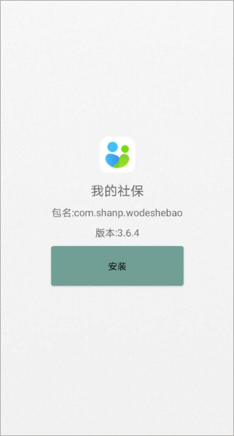 查看应用信息并点击安装